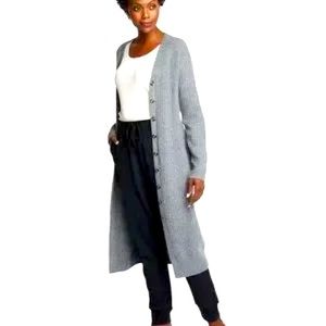 Able Elizabeth Rib MIDI Cardigan